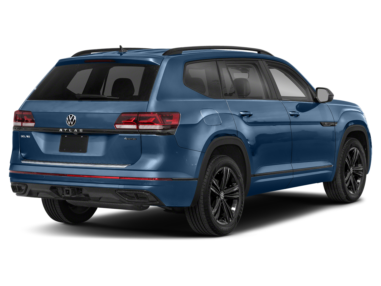 2022 Volkswagen Atlas 3.6L V6 SEL R-Line Black