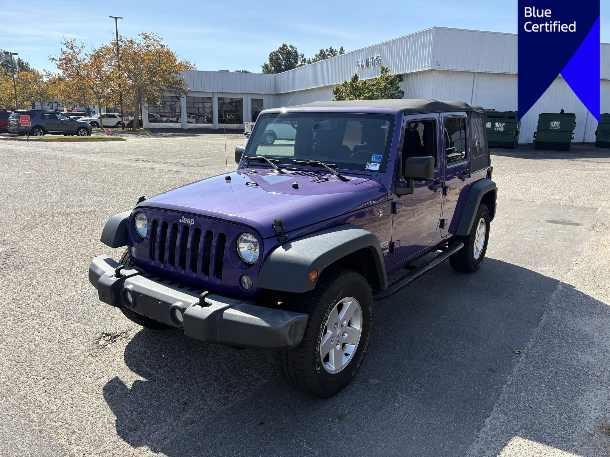 2018 Jeep Wrangler Sport S