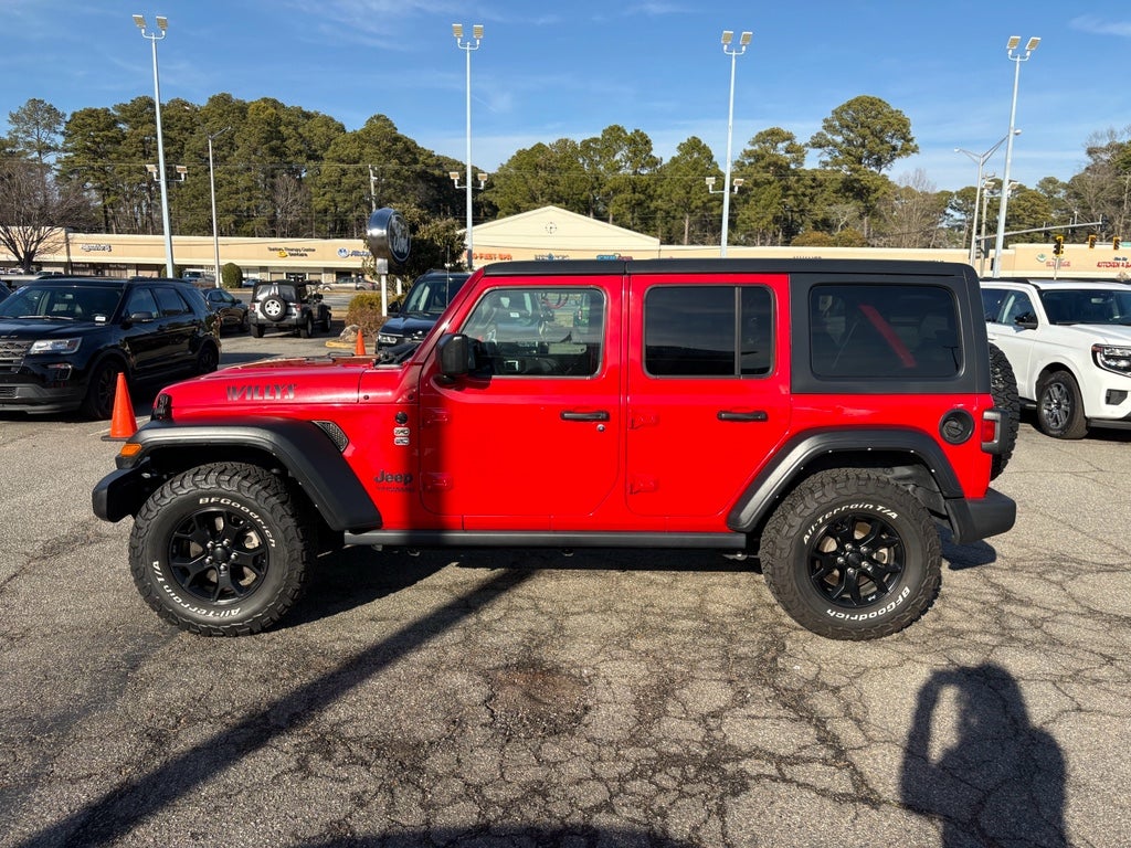 2021 Jeep Wrangler Unlimited Willys