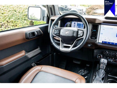 2023 Ford Bronco BLACK/TAN LEATHER