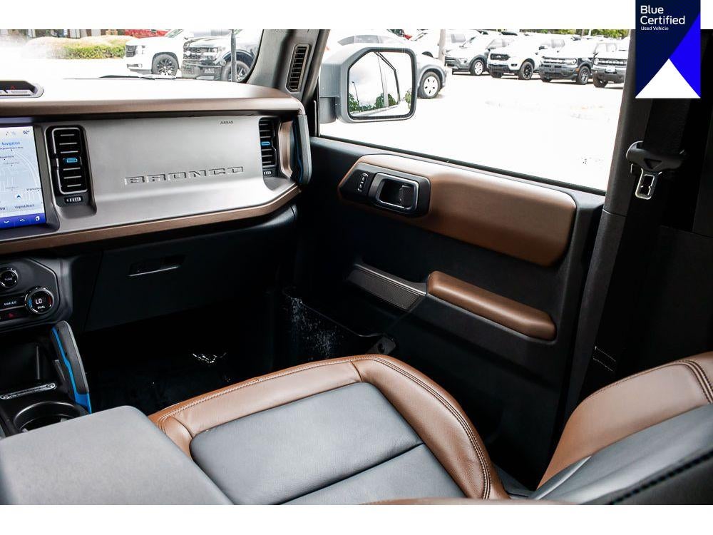2023 Ford Bronco BLACK/TAN LEATHER