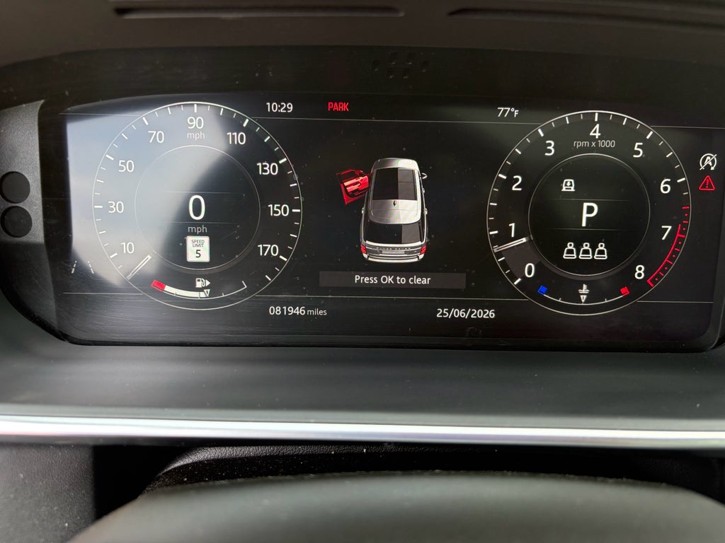 2019 Land Rover Range Rover 5.0L V8 Supercharged