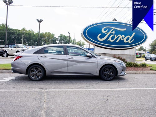 2022 Hyundai Elantra Hybrid Blue
