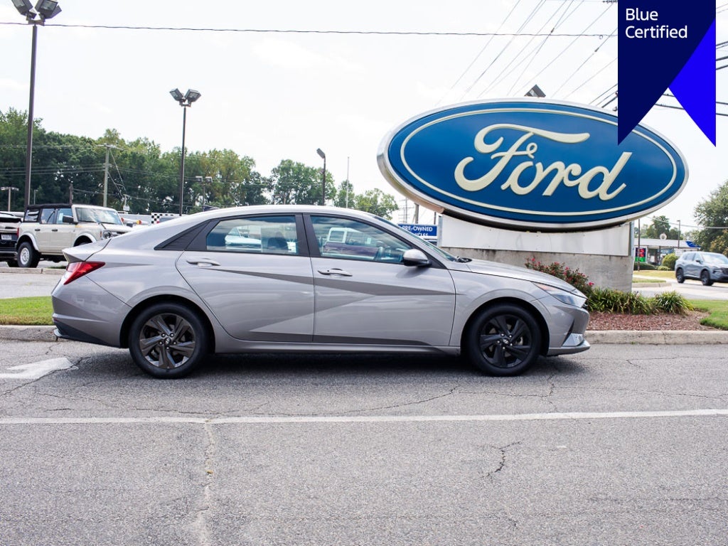 2022 Hyundai Elantra Hybrid Blue