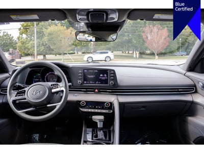 2022 Hyundai Elantra Hybrid Blue