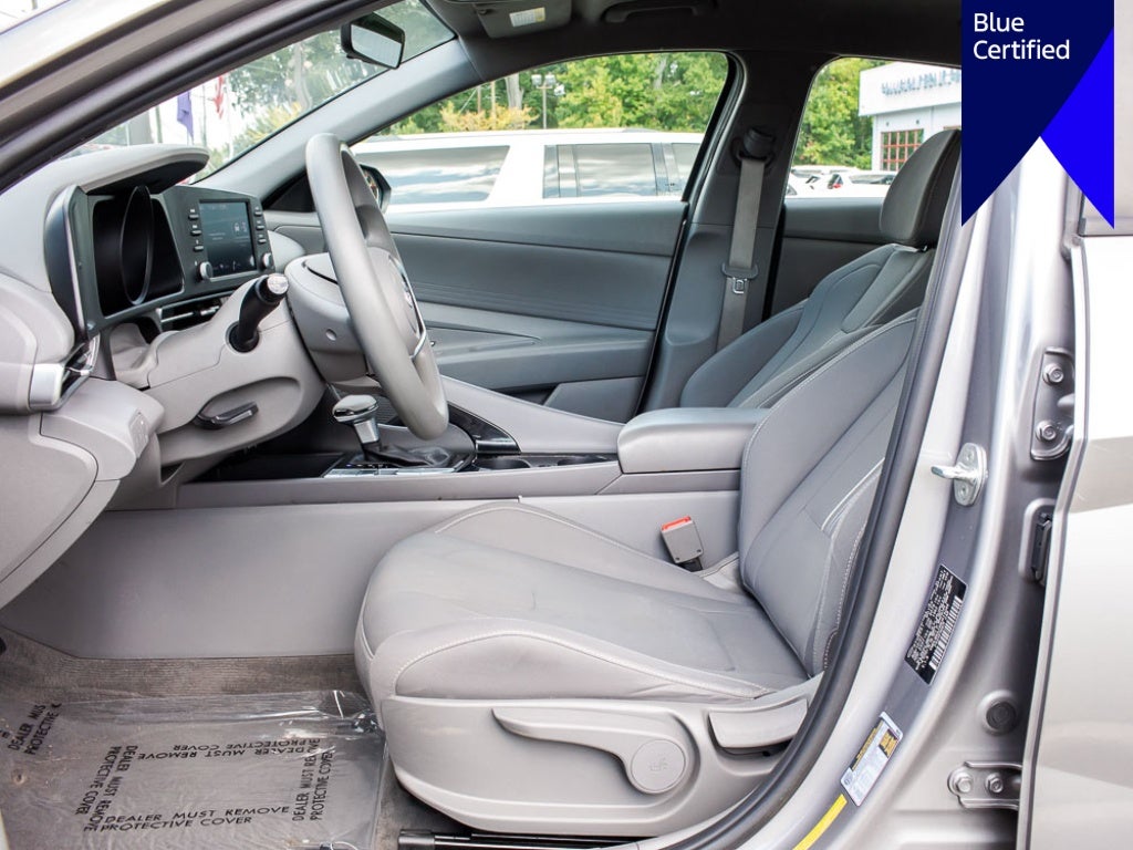 2022 Hyundai Elantra Hybrid Blue