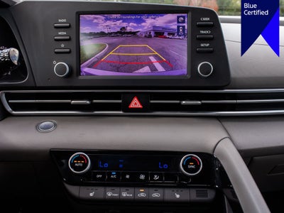 2022 Hyundai Elantra Hybrid Blue