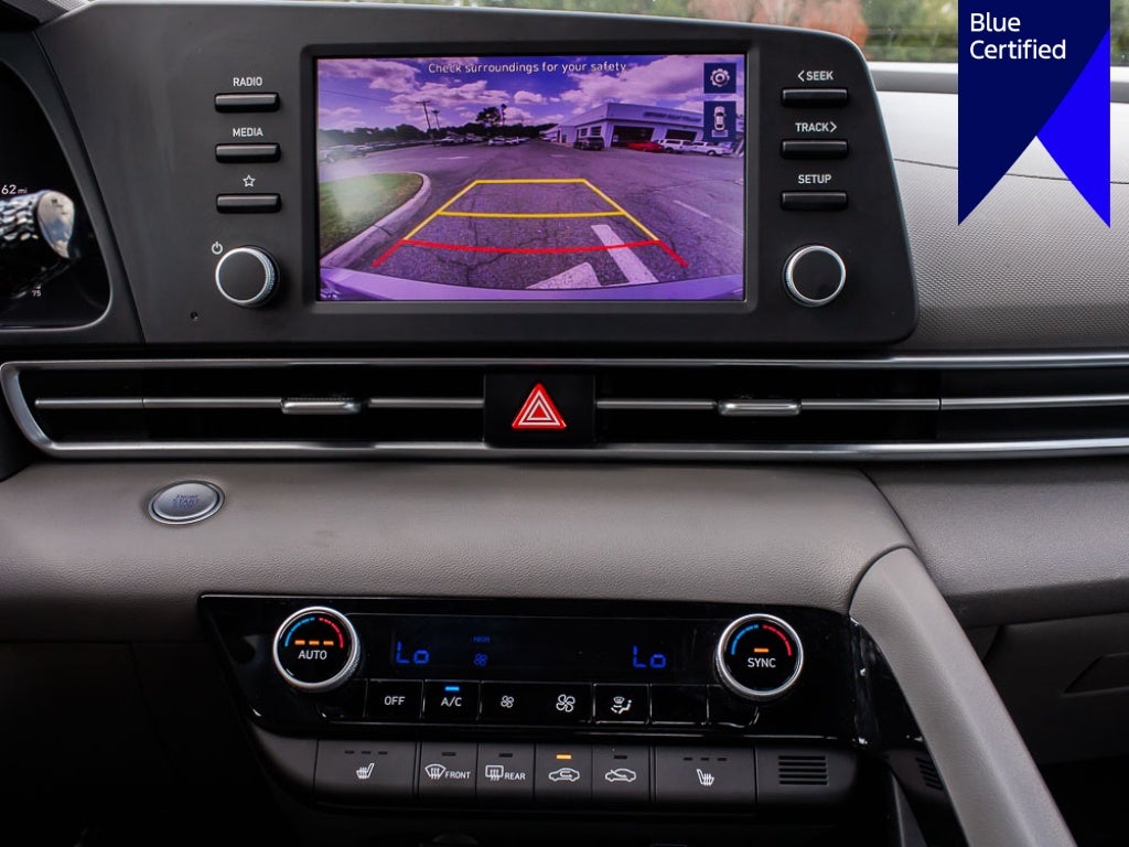 2022 Hyundai Elantra Hybrid Blue