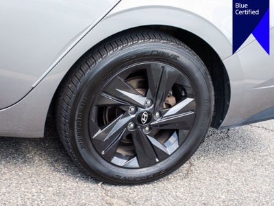 2022 Hyundai Elantra Hybrid Blue