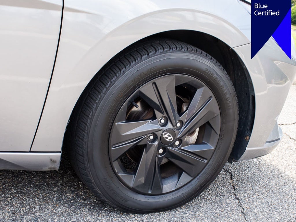2022 Hyundai Elantra Hybrid Blue