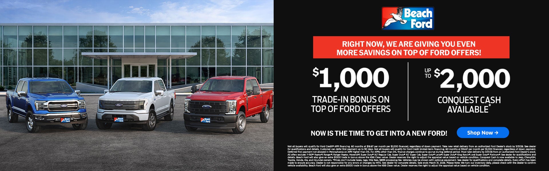NEW FORD OFFER
