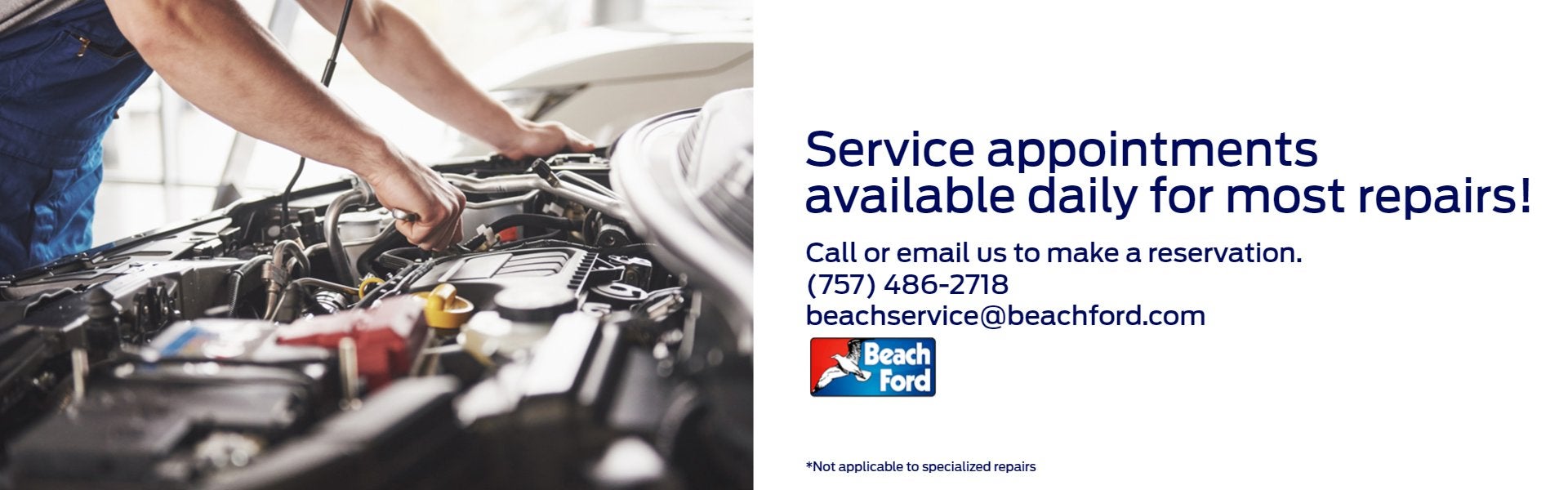 Service appointments