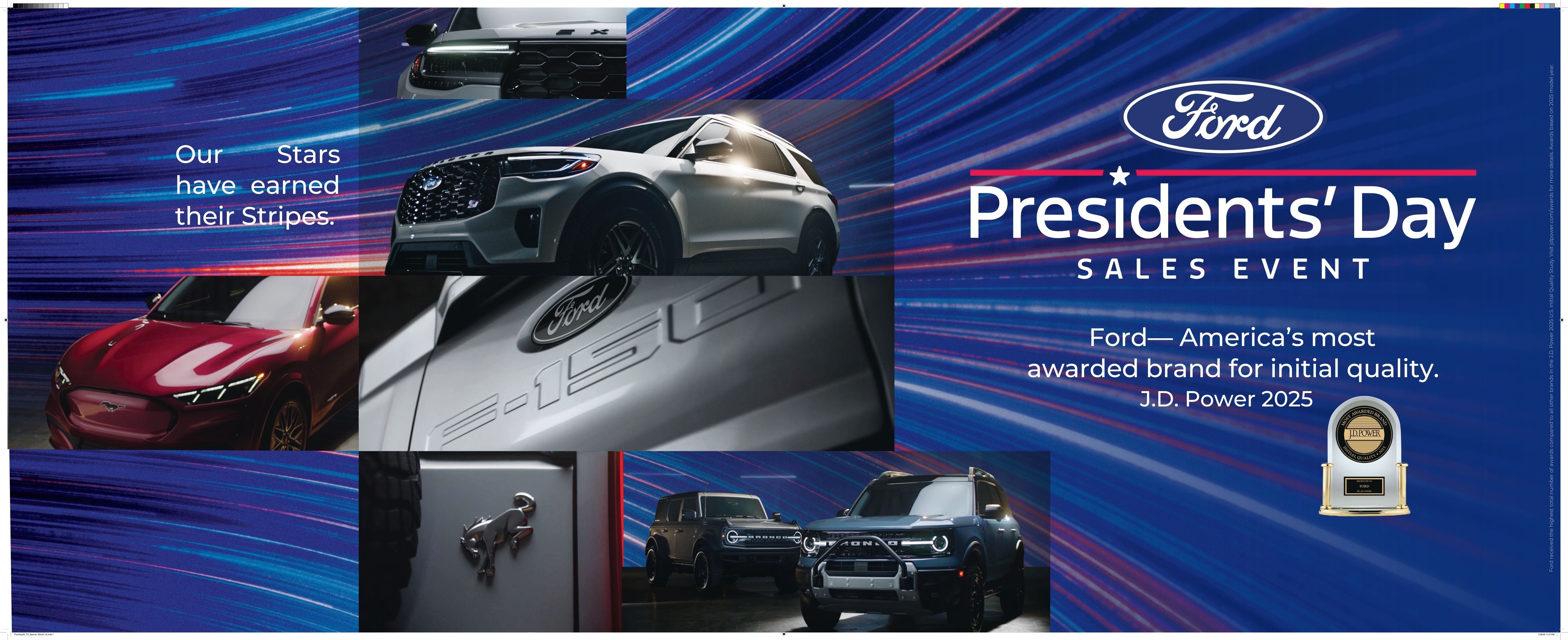 Presidents Day banner